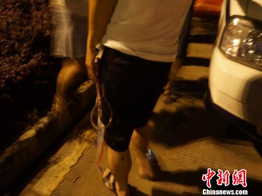 货车司机 金华高速交警 摄