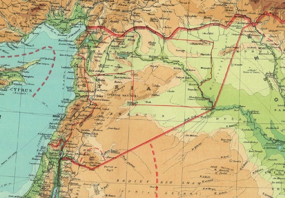 15幅地图带你领略中东问题的复杂性图片