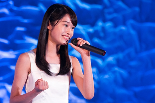 来自大阪的15岁中日混血少女门垣光获得演技部门奖。（日本《中文导报》）