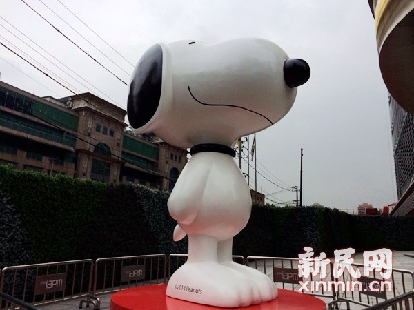 史努比65周年展亮相申城 5米<em>高</em>史努比<em>兄妹</em>萌翻
