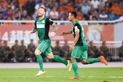 京鲁第3战国安取1分|国安|鲁能