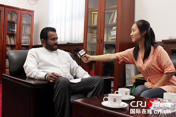 里兰卡驻华大使表示:斯中战略合作伙伴关系将