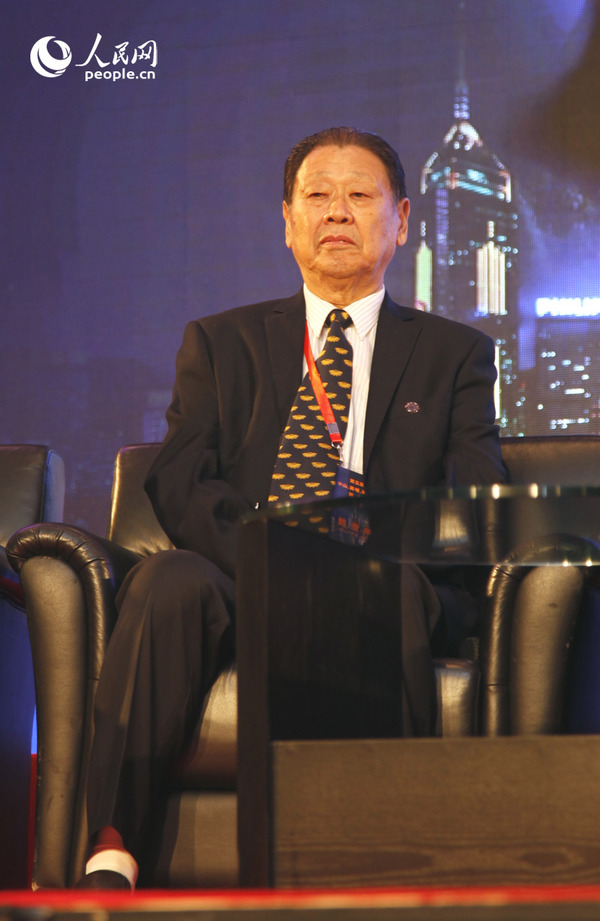 黄埔名将戴安澜将军之子戴澄东出席论坛。