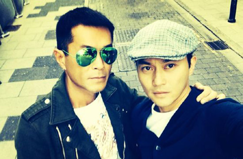 张智霖重晒与古天乐合照 网友:帅到没朋友|网友|微博_凤凰娱乐