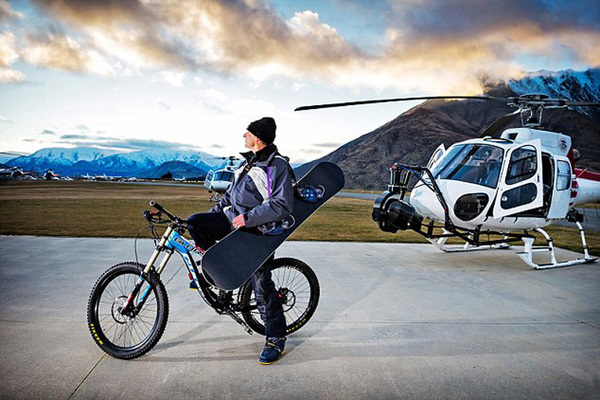 新西兰男子一小时内完成5项极限挑战 创造纪录