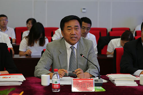 　　中国农业大学党委书记姜沛民讲话