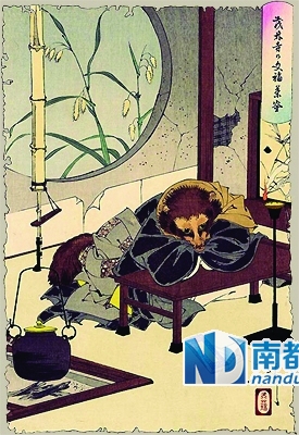 一尾守鹤及原型（左图）