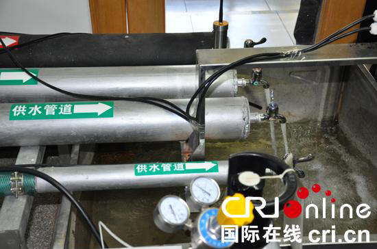 　　智慧管网系统模型。摄影：董维嘉