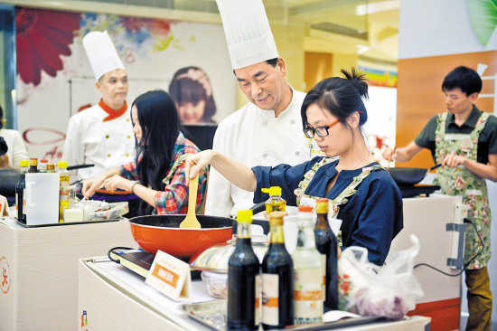 天河白领拼厨艺|天河路|田禾