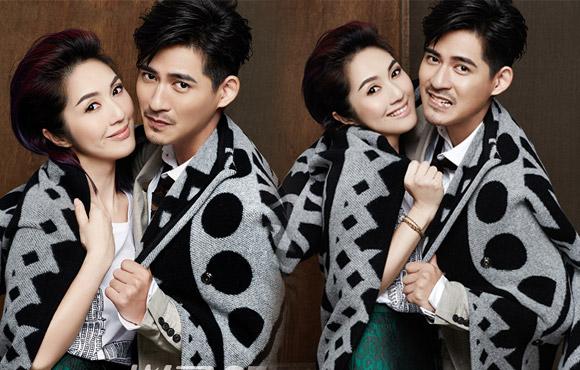 周渝民与杨千嬅（资料图）