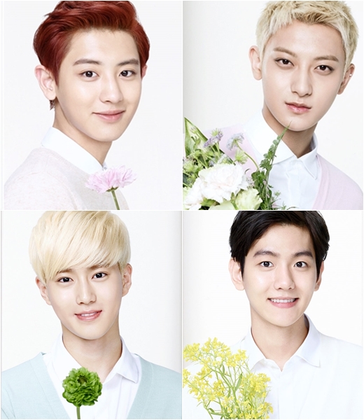 exo成员chan yeol,tao,suho,baekhyun