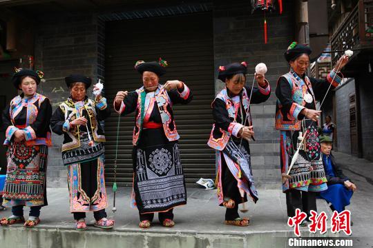 四川理县举办花儿纳吉赛歌节欢庆羌历新年|四川|羌族