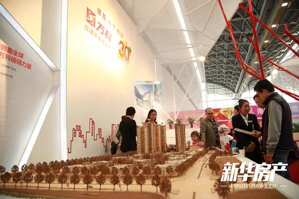 多种多样的楼盘让市民有了更多的选择
