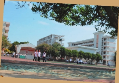 禾山中学美丽校园一角。。（（供图供图））