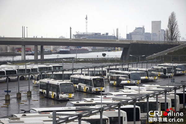 比利时各行业举行全国大罢工 抗议政府经济措