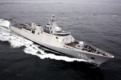 印尼第二艘西格玛级PKR护卫舰铺设龙骨(图