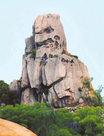 ?平潭多石,海蚀地貌特点明显,岛上奇石林立。