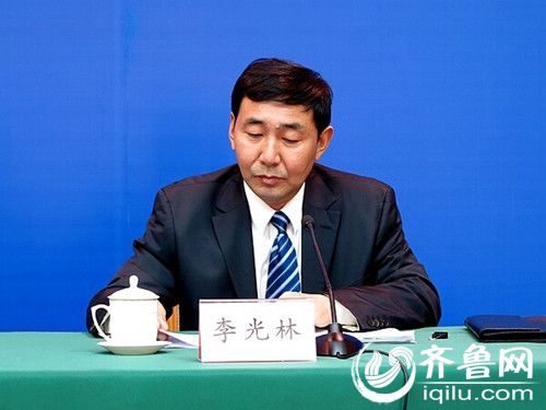 济南铁路局副局长李光林(齐鲁网记者 李淼 摄)