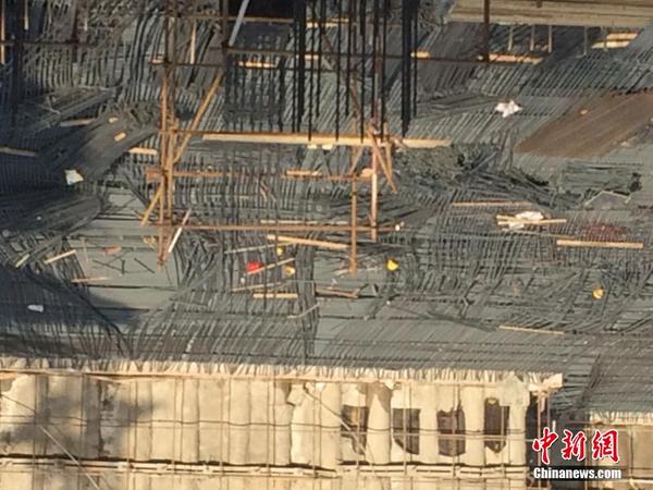 清华附中工地事故现场图曝光|工地|伤者