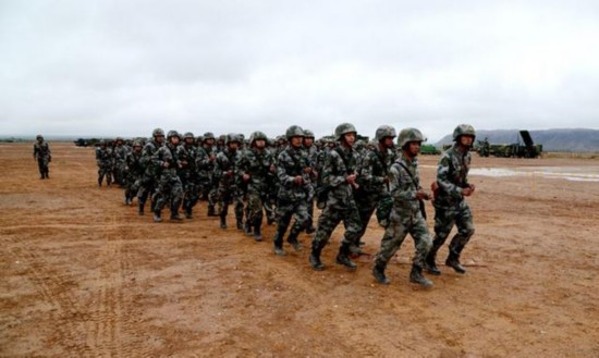 资料图：解放军演习照片