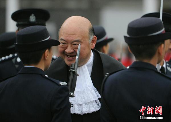香港2015年法律年度开启典礼|香港|马道立