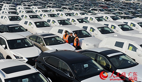 新沙海关2014年进口汽车32.9万辆|口岸|通关