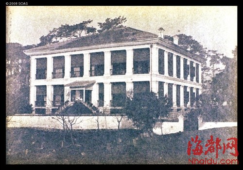 百年前的荷兰领事馆(资料图)