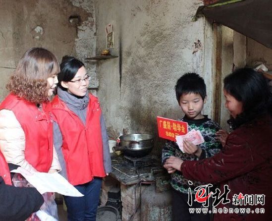 沧州南皮团县委开展慰问贫困学生活动|学生|助