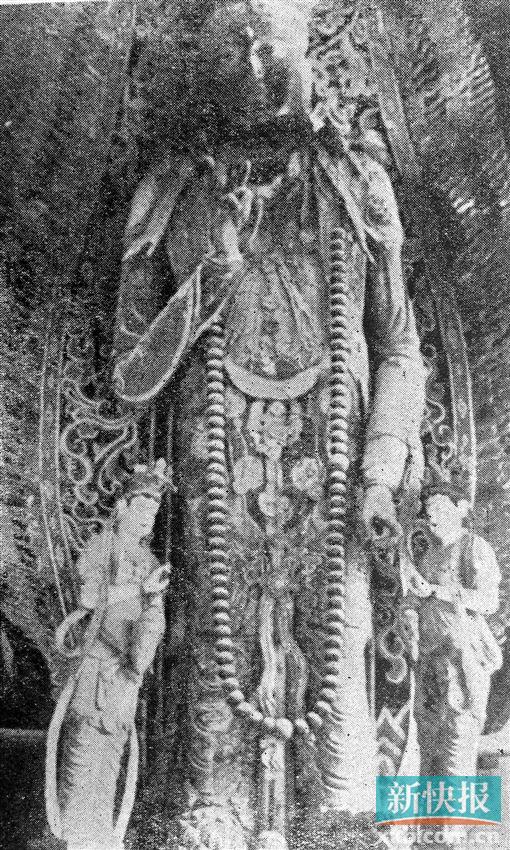 ■慈氏阁弥勒佛像(选自《梁思成文集》)