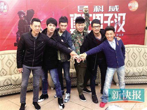 ■加盟《真正男子汉》的6位明星张丰毅、刘昊然、袁弘、杜海涛、郭晓东、王宝强。