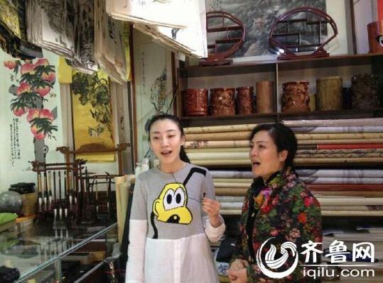 琳琳母女表演才艺