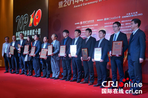 天府软件园蝉联中国服务外包十强榜首