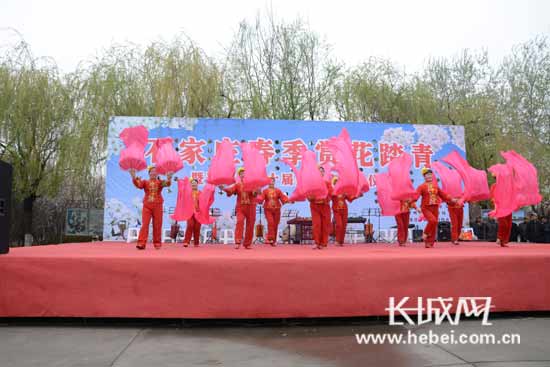 长城网4月2日讯(记者 董云鹏)每逢到四月,石家庄晋州市周家庄3000亩雪图片