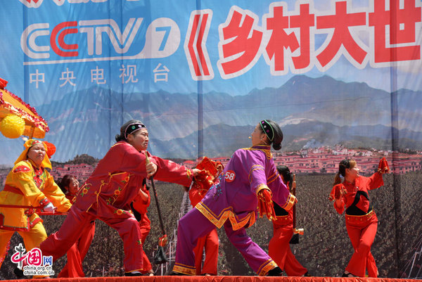 cctv 7《乡村大世界》华蓥海选节目80余节目参选