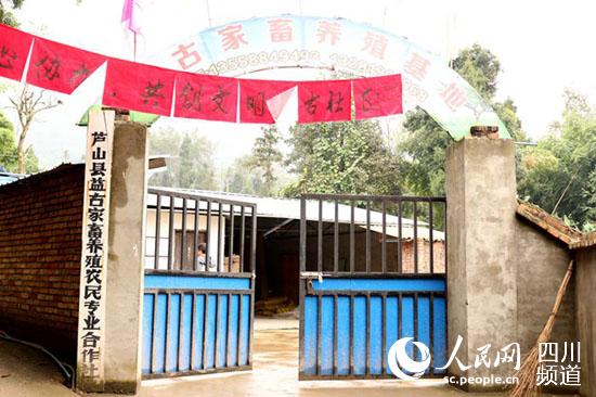 灾后返乡青年创业益古合作社养殖基地。（图片由倪凯志提供）