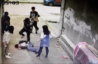 网曝视频截图