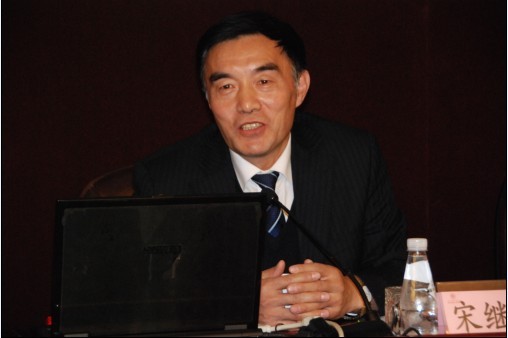 吉林省体育局局长宋继新、副局长佟景春接受调