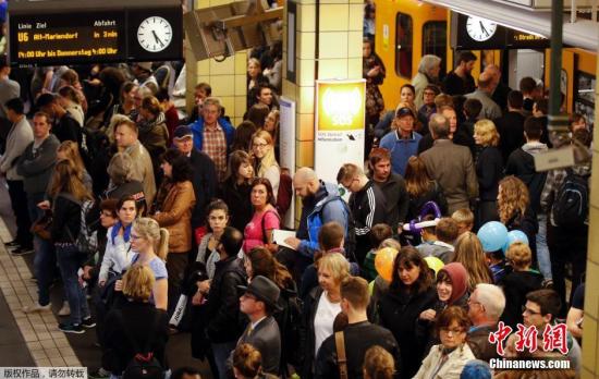 德国铁路客运开始大罢工 数百万乘客将无车可