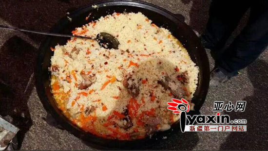 特色罗布淖尔抓饭