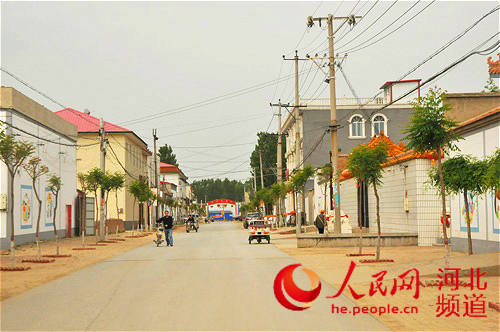 图为胡台村村内景象。赵涛 摄