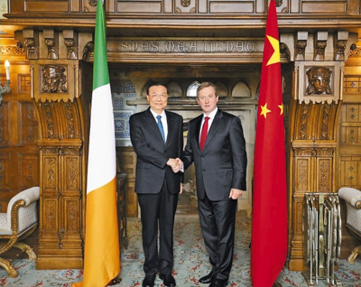 李克强同爱尔兰总理肯尼会谈|爱尔兰|经济发展_凤凰资讯