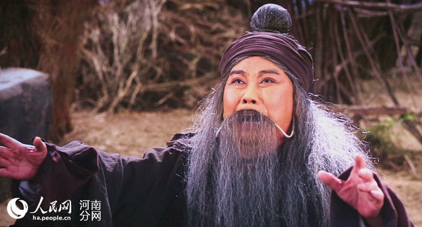 中国戏剧家协会副主席、河南豫剧院院长李树建在电影《苏武牧羊》中扮演苏武