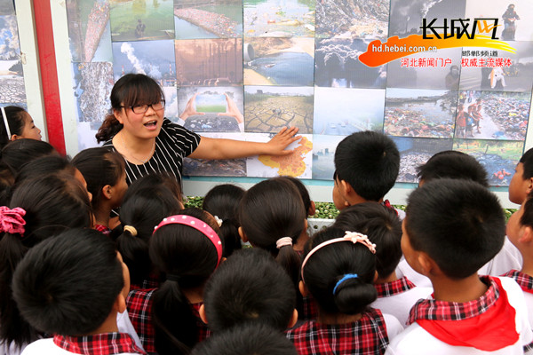 广平各中小学开展环保宣传活动 迎接世界环境