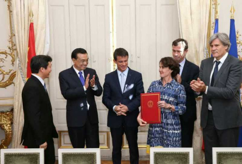 李克强:将中法合作推向产业链高端|合作|双边贸易