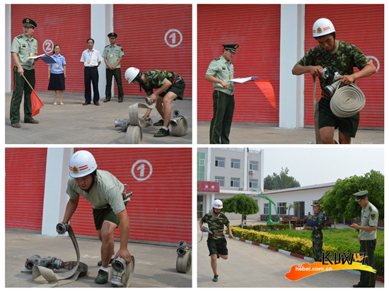 平乡公安局圆满完成消防大队专职队员考核工作