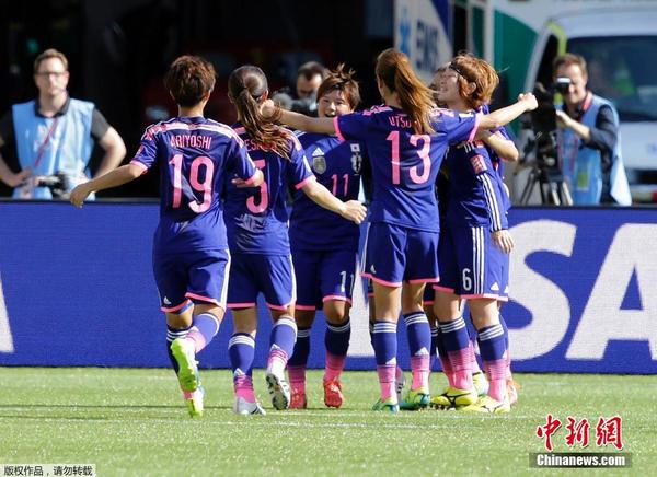 日本女足晋级世界杯决赛 将与美国争冠|美国队