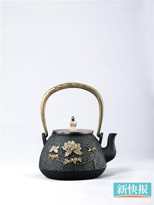 ■吴文山制 国色天香(嵌银版)