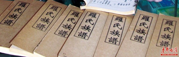 全套《罗氏族谱》