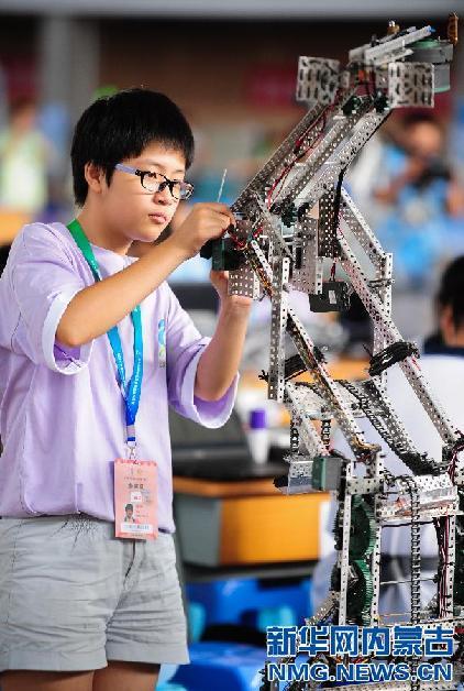 第十五届中国青少年机器人竞赛在鄂尔多斯市举