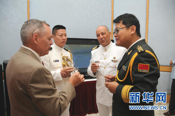 中国驻突尼斯使馆举行八一建军节招待会|武官